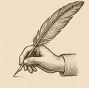 Feather pen